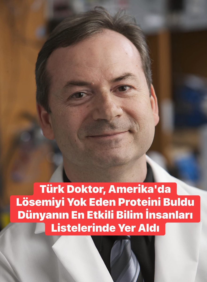 __Eresium's tweet photo. Türk Doktor, Amerika'da Lösemiyi Yok Eden Proteini Buldu

Dünyanın En Etkili Bilim İnsanları Listelerinde Yerini Aldı

Prof. Dr. Fatih Mehmet Uçkun, dünyanın yakından tanıdığı, Türkiye'nin gurur duyduğu bilim insanlarından biridir. https://t.co/9vOU1fGF5q