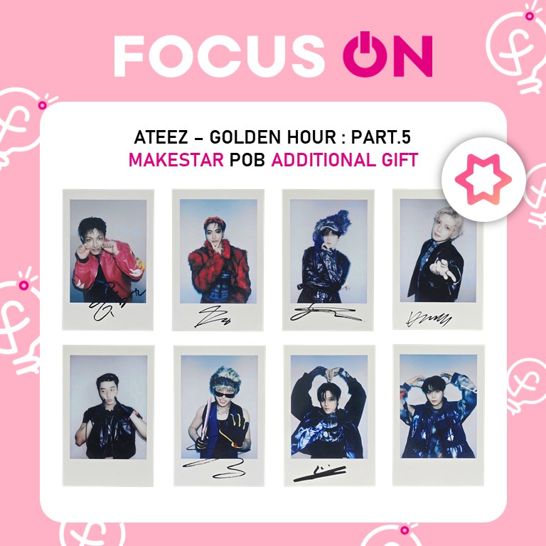 📦#ATEEZ 14TH MINI ALBUM 『 GOLDEN HOUR : PART 5 』 在庫あり