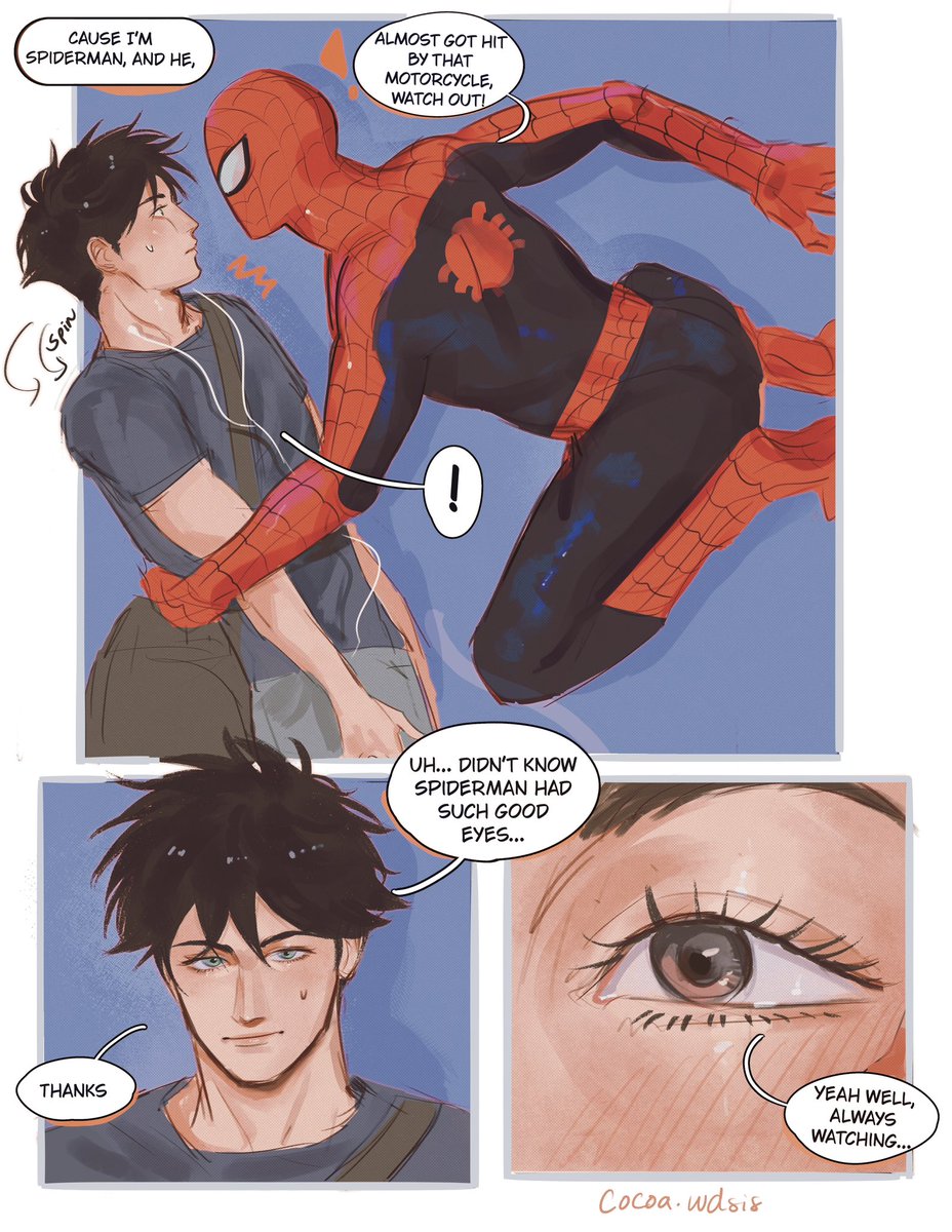 Cocoa_wdsis's tweet photo. Little Spiderman au x Jjk itafushi #JujutsuKaisen #itafushi #fanartㅤ https://t.co/a8HJhArXy5
