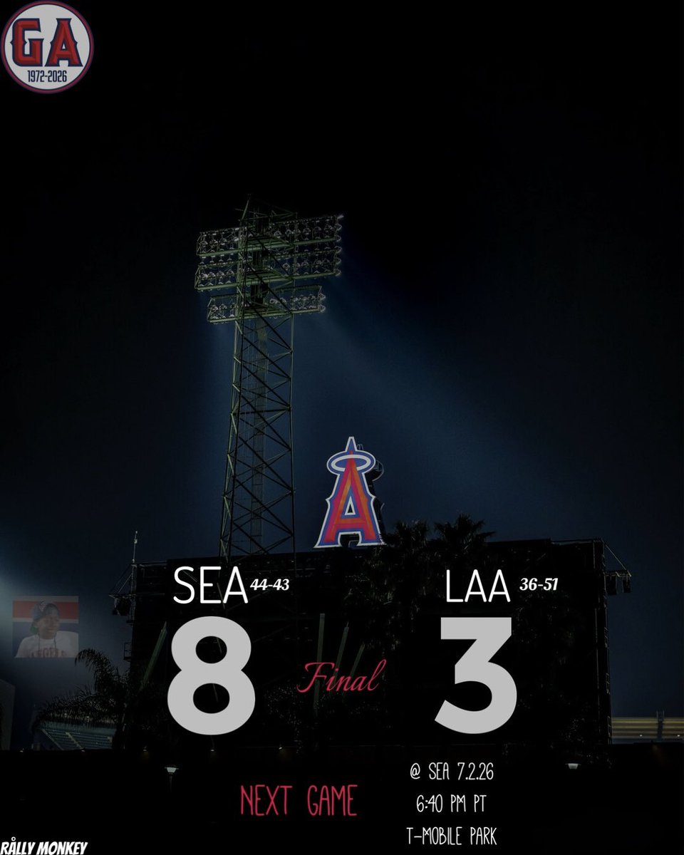 RallyMonkey00's tweet photo. We’ll see you Thursday for the finale. 

W: Woo (7-6) | L: Soriano (8-5) 

#RepTheHalo 😇 #GoHalos https://t.co/YcKMxrnq7k