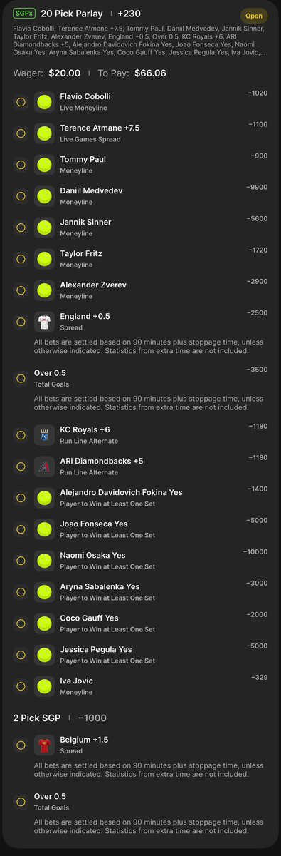 PITCHINparlay's tweet photo. 🚨🚨🚨🚨🚨🚨
 
Ladder Challenge except im way sharper than @GlueGuyPicks 

$20 —-> $1000

Lock ts in https://t.co/tgxfLiI3BJ