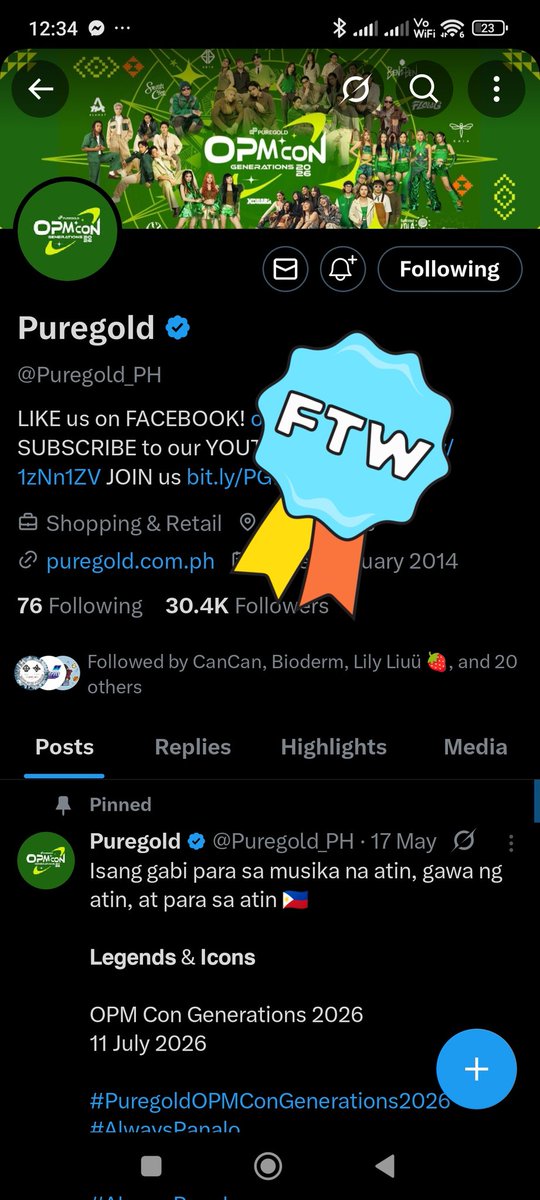ohJoshko's tweet photo. @Puregold_PH #IpanaloMoAkoNinang para marinig na namin live yung Maharani ng @Official_ALAMAT at makita @BenAndBenMusic sa wakas!! syempre di mawawala ang best boys @SB19Official miss na miss ko na kayo. 🥺

@meebaobei1819 lezgow!

#PuregoldOPMConGenerations2026 #AlwaysPanalo https://t.co/J4gj3UucrR