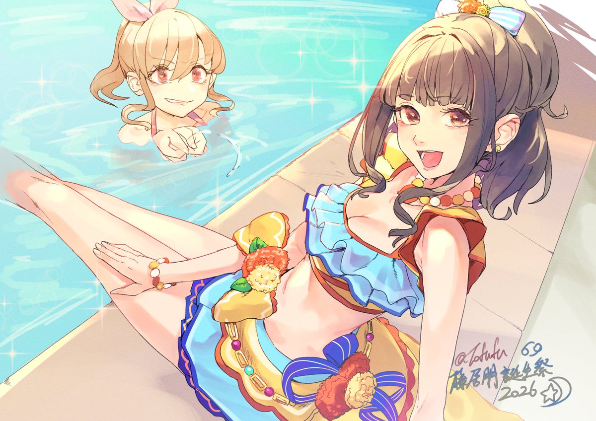 fuwafuwatofufu's tweet photo. #デレステ
#藤居朋 #堀裕子
#藤居朋生誕祭2026 https://t.co/5PrfrCxWU9