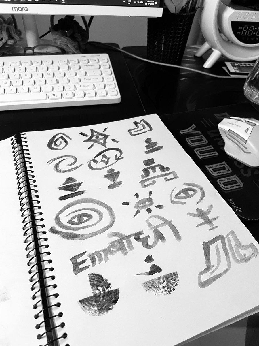 maniaco_design's tweet photo. Sometimes a logo don't need to be perfect. It just has to be expressive enough to make you feel something ✨ https://t.co/0ZNg3yjPo4