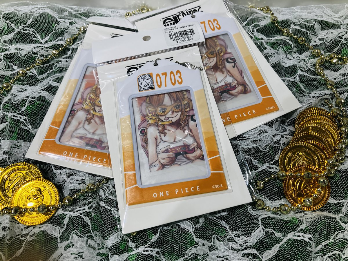 新商品】原画商品 ナミ ・バースデイ缶バッジ 550円 ・バースデイ 
