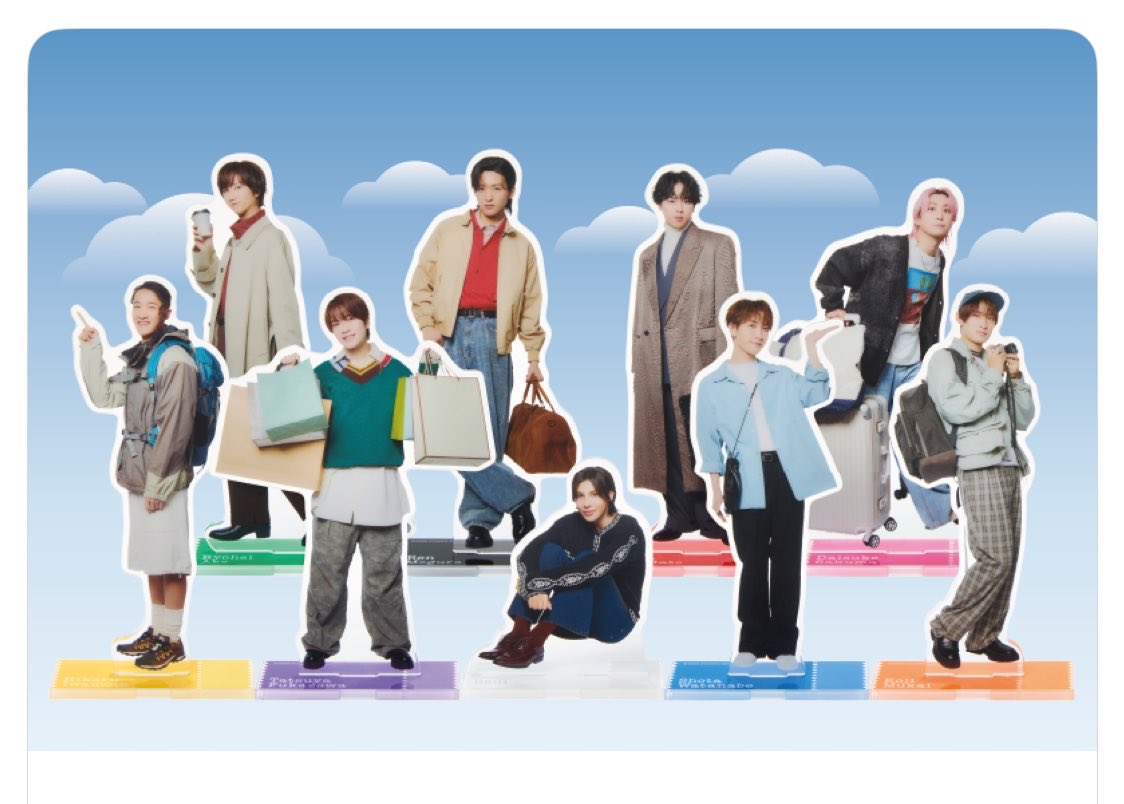 ⛄️SnowMan突然のグッズ🫢‼︎ ・オリジナルフォト 各180円 ・アクスタ