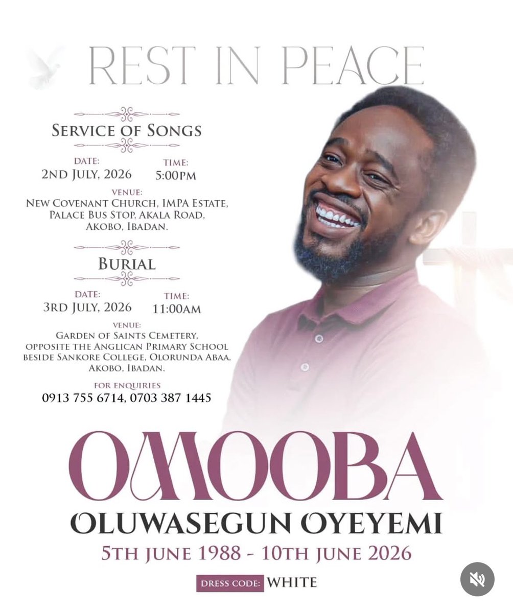 loreoluwa_'s tweet photo. This is Sad 

Rest In peace https://t.co/ZVqvSiqHm2