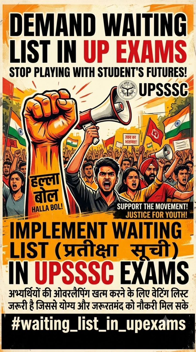 Mukkiravi's tweet photo. #upsssc_waiting_list_जारी_करो 
#upsssc_list_in_upexams
@UPGovt @UPCMOffice 
Jari kro jari kro https://t.co/OHLca4KdVS