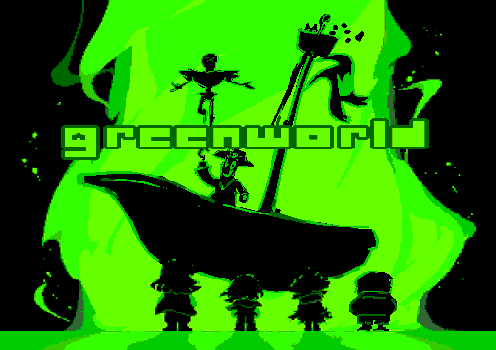 B3arzandoyeah's tweet photo. can we create a Deltarune AU where all our crazy theories are true and call it the #GreenWorld https://t.co/Ei5TQte9YC
