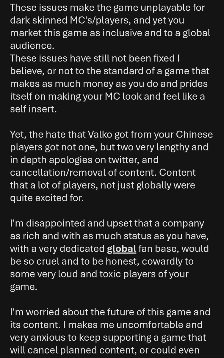 ThatDayDreamerr's tweet photo. (2/3)

@InfoldGames_
@Love_Deepspace

#NoToValkoCancellation #BringValkoBack #JusticeforValko https://t.co/TvY86QVhTw