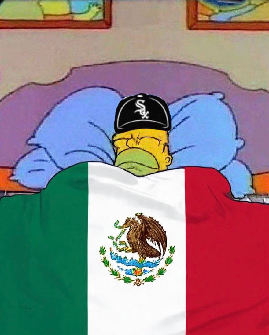 boog00's tweet photo. #TrueStory #HowImSleepingTonight #SomosMexico #LosWhiteSox https://t.co/KVKMfh25Wh