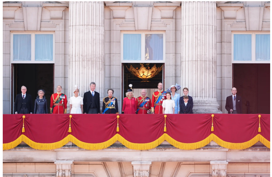kmww15's tweet photo. The disappearing royals.  If they really want to slim down the monarchy, just get rid of it completely. https://t.co/bL1fskN8et