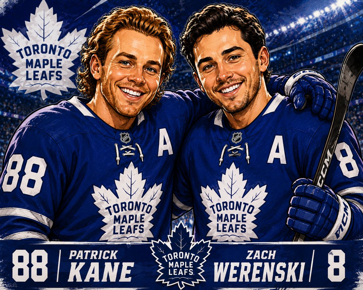 OnlyLeafFansPod's tweet photo. @2MuttsHockeyPod @AM34 @ZachWerenski @MapleLeafs https://t.co/DzrHl93fCL