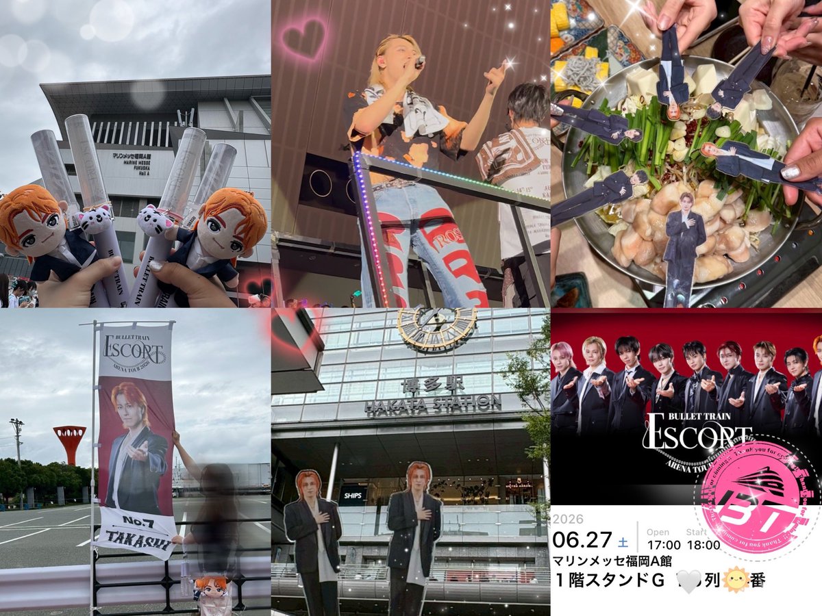 t70923's tweet photo. ESCORT 福岡 2Days🤍🤍
台風でどうなることかなと思ってたけど、タカシやでパワーでとっても楽しい遠征になりました☀️

タカシくんありがとうだいすき^_^ https://t.co/0Xdzv4ki9f