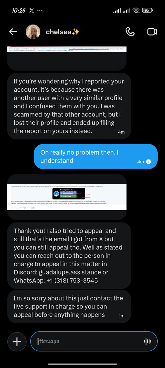 adinaivory_'s tweet photo. Hello JG Nation .. if you receive any messages from this account please report and block.. she has been hacked.. do not click on any link that you receive they’ll take over your account.. she just lost her account that she worked so hard to build please beware‼️ https://t.co/QqNfhsX3am