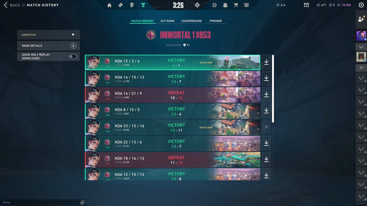 kanevalo's tweet photo. d1ve took my elo shortly after this screenshot. 
#valtwt #val #valorant https://t.co/904WiUDAsD