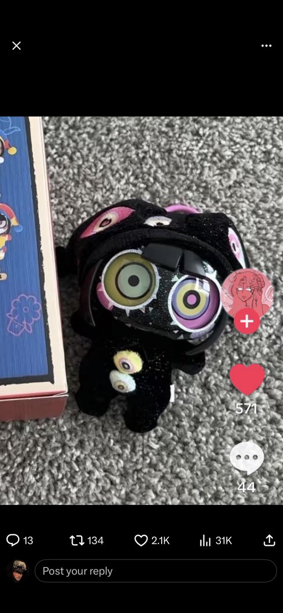 BarbieBadBoy's tweet photo. @sega_sydney @silvrrbell 2 separate people got it though. Also apparently pomni has one too. https://t.co/uRx3Aq8bz2