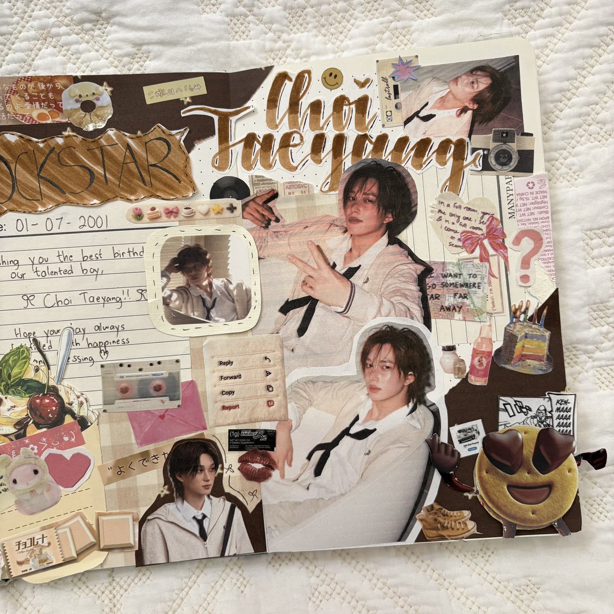 fiseob's tweet photo. quick scrapbooking (ig) for theo’s birthday! 

#사람이태양없이어떻게살아가나 #좋은_태양이_생일_사세요 #HAPPY_THEO_DAY https://t.co/9qrDLnQZe4