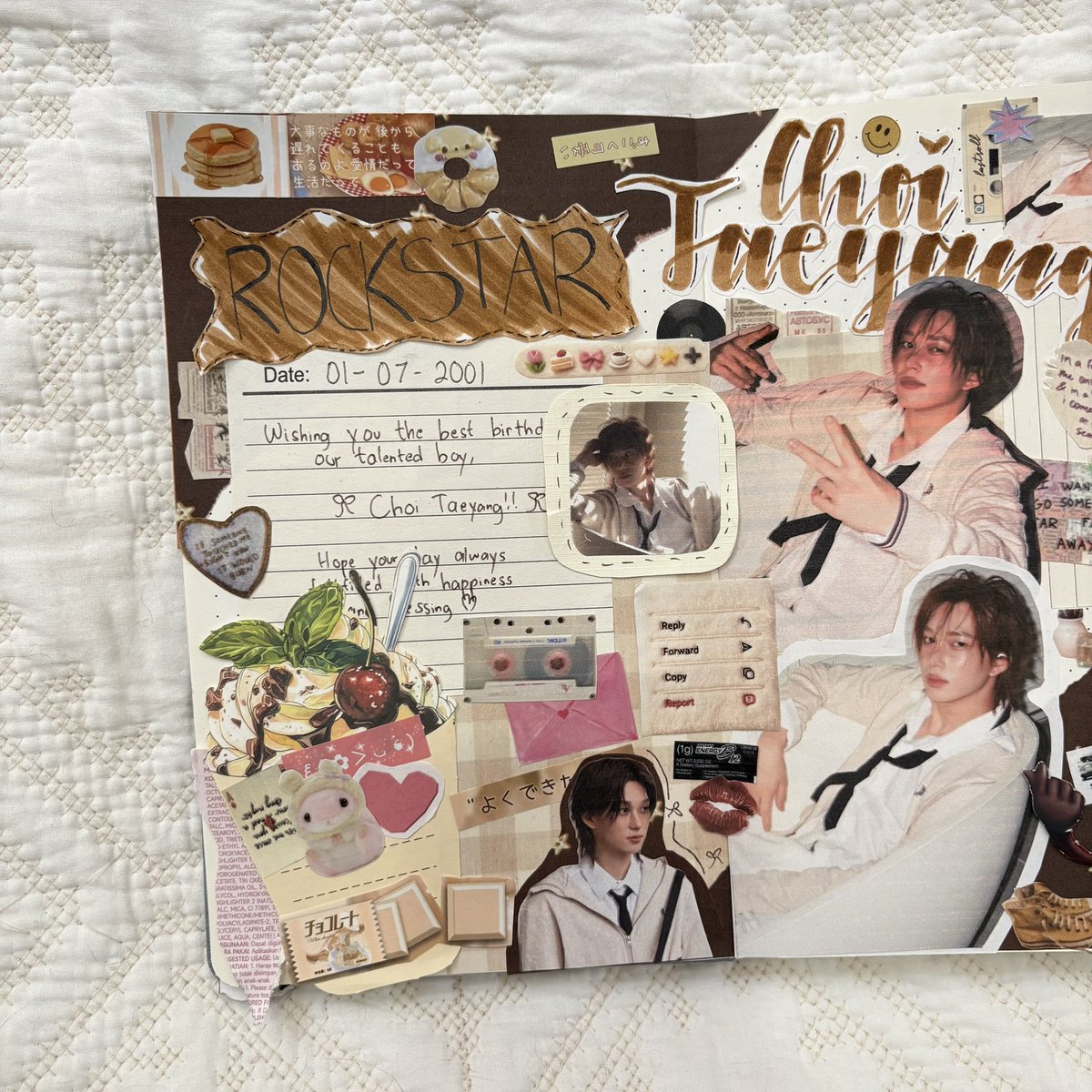 fiseob's tweet photo. quick scrapbooking (ig) for theo’s birthday! 

#사람이태양없이어떻게살아가나 #좋은_태양이_생일_사세요 #HAPPY_THEO_DAY https://t.co/9qrDLnQZe4