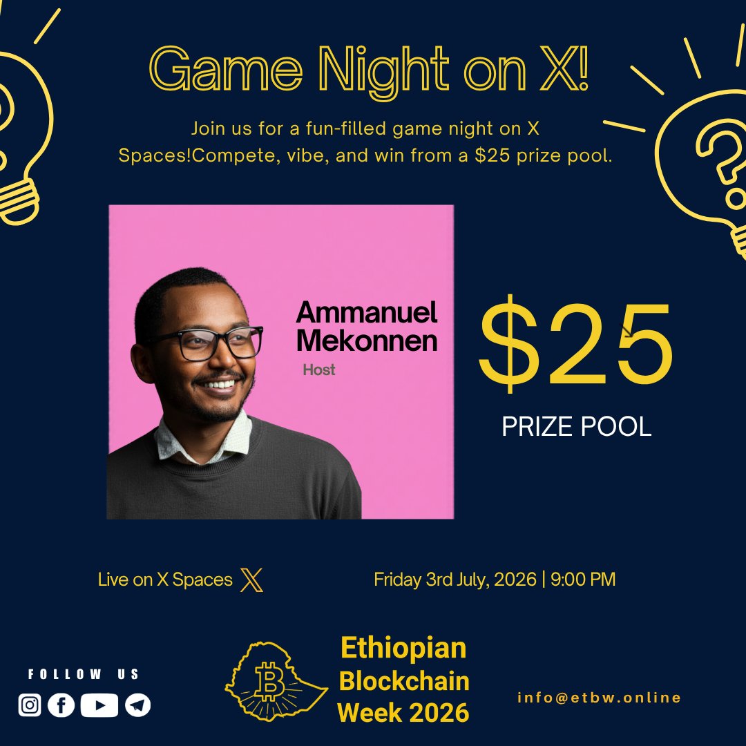 Ethiopian Blockchain Week (@EthioBW) / Posts / X