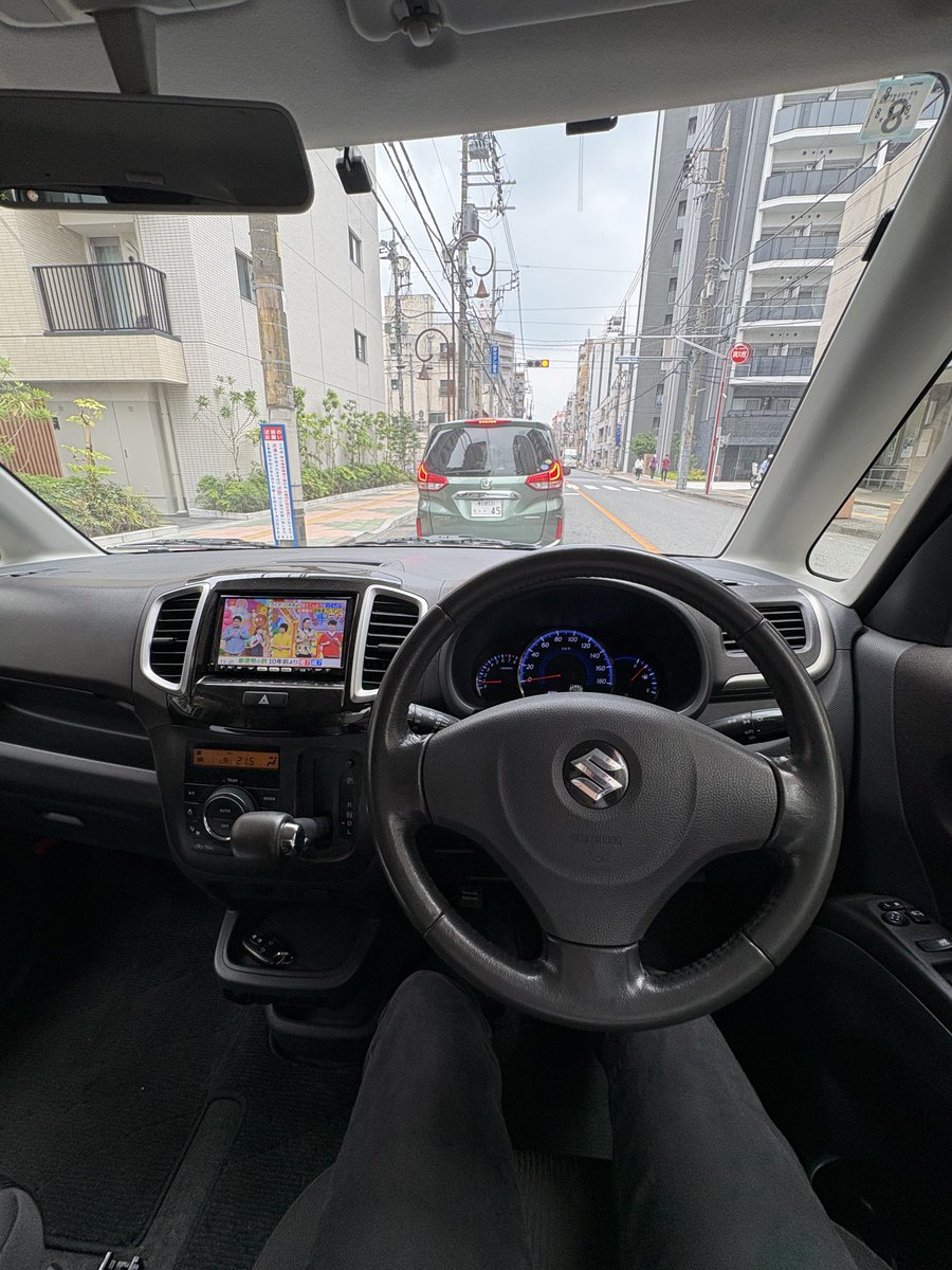 TOKAI_X_TEIO's tweet photo. 代車でスズキ ソリオ（MA15S 前期）

KAT-TUNがCMやってたやつ。それだけ https://t.co/jakbLdr3bT