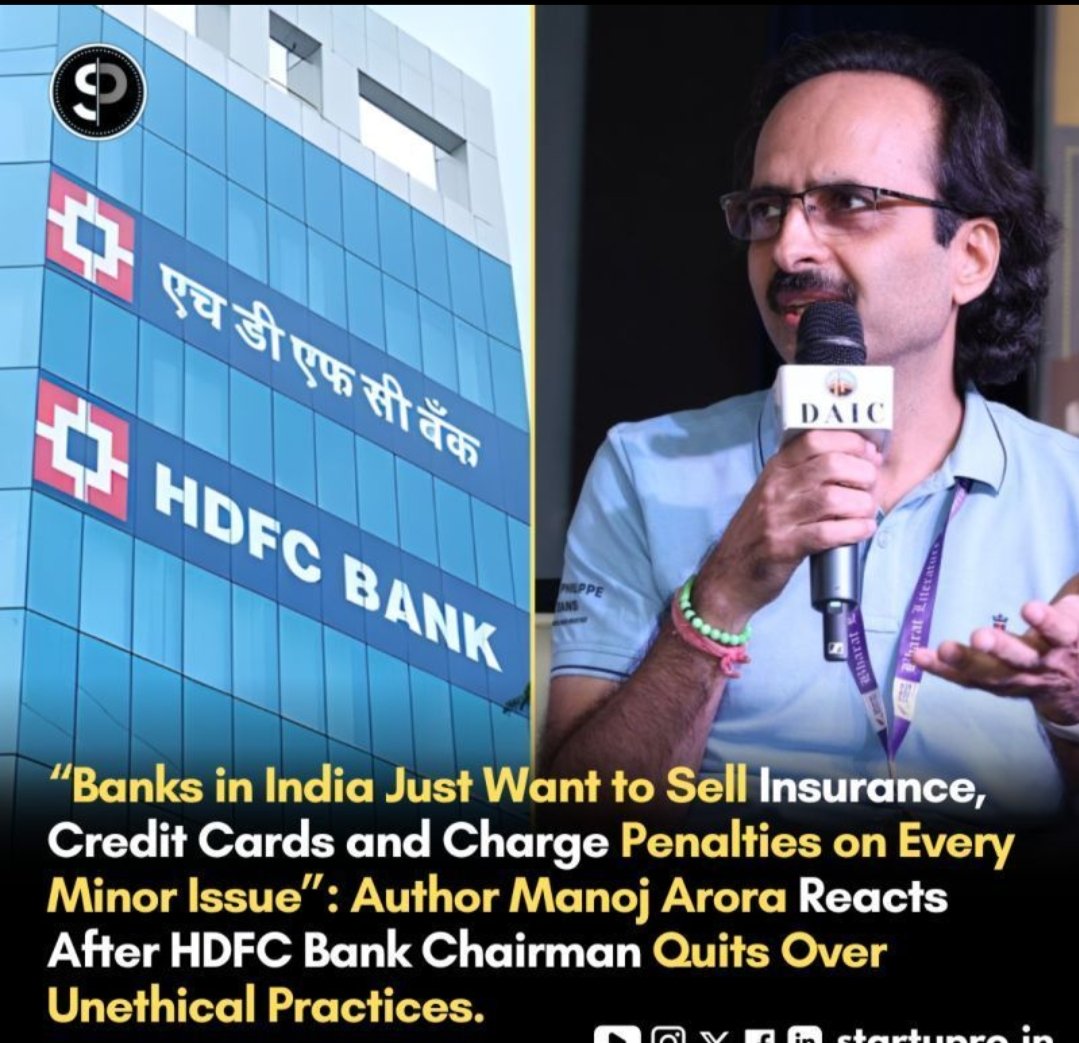 bankaffairs's tweet photo. No Bank executives interested in doing core banking anymore.

If Profit is the only motto ,  above national interest & public service ,  then tell me:

What's the real difference between a  licensed Bank and a normal Money Lender?

One exploits with RBI stamp & public deposits. 🤡The other without.🤡 That's all...

@TheOfficialSBI
@HDFC_Bank @pnbindia @DFS_India @nsitharaman