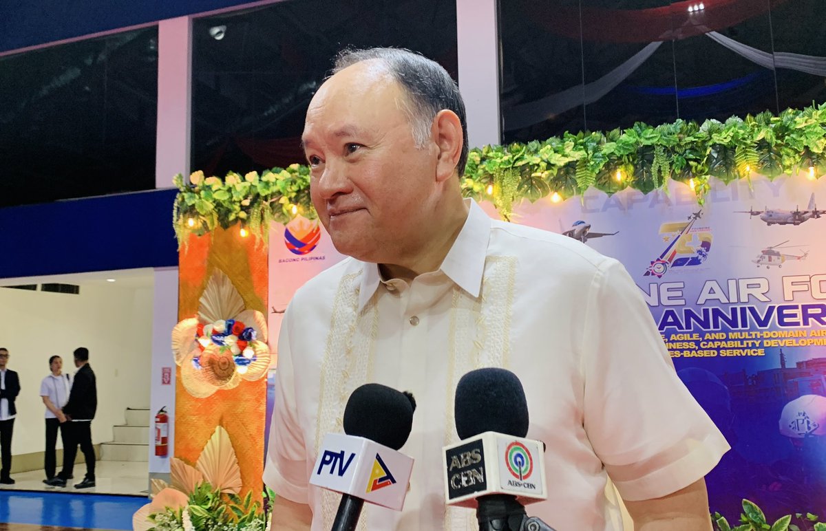 Defense Secretary Gilberto Teodoro Jr. said the Armed Forces of the ...