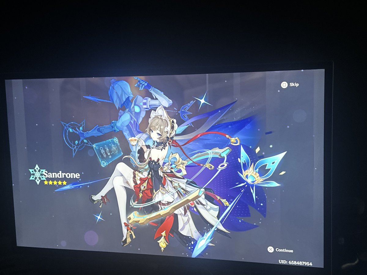 CBrowashere's tweet photo. 20 pulls and got sandrone and her weapon the game was ready for Miko’s new best team https://t.co/q9uRPSTfVG