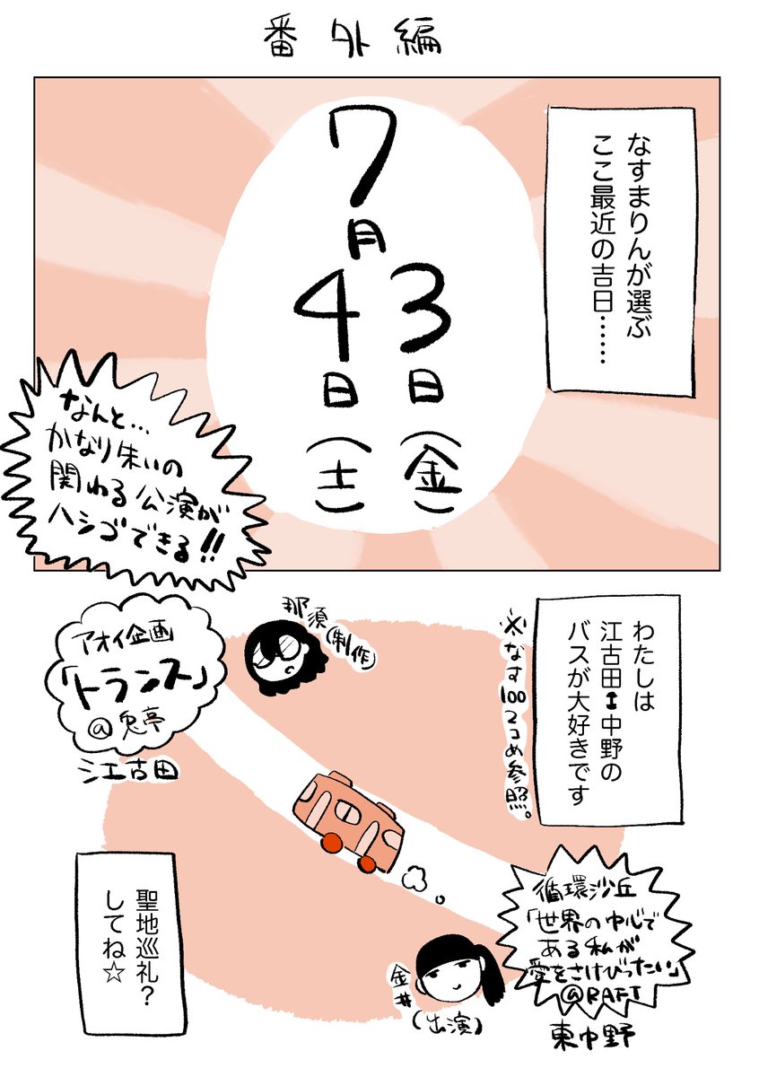 kanariakaaaaai's tweet photo. 【番外編】ここ最近の吉日  #なす100 https://t.co/sgEH8Nex3Z