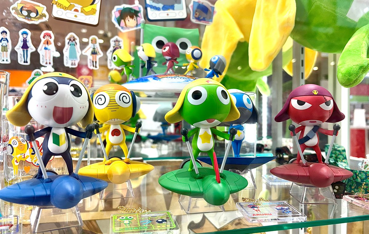 ichibanKUJIshop's tweet photo. #一番くじ公式ショップ京都イオンモールKYOTO店
入荷情報

✨7/4(土)発売予定✨

【一番くじ ケロロ軍曹 復活して速攻２弾であります！】
サンプル展示中です♪

⬇️商品詳細⬇️
https://t.co/ZuEAQpgz3L
⬇️在庫情報⬇️
https://t.co/Y8IRjUjyv6

#一番くじ公式ショップ
#一番くじ https://t.co/o0BuJ4HhZq