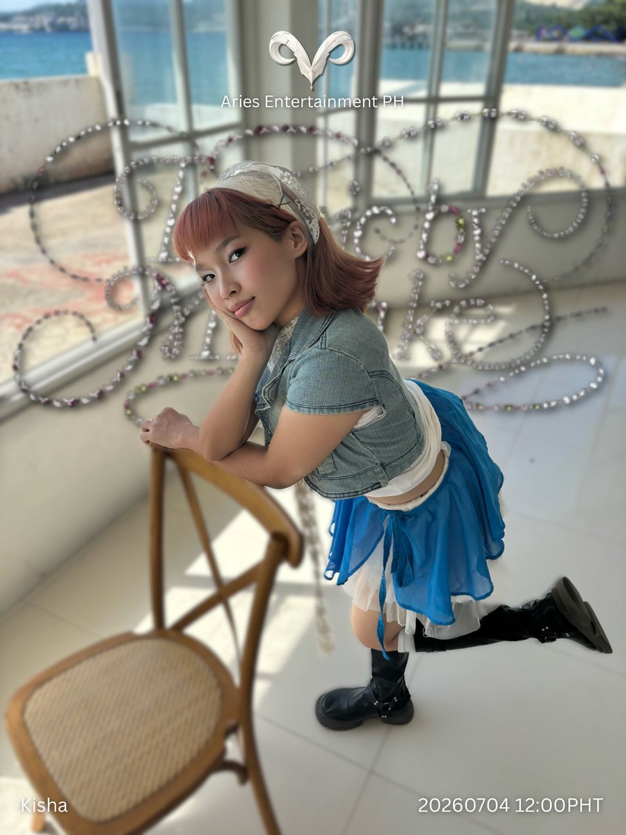 AriesEntPH's tweet photo. [Photo Teaser]

LE SSERAFIM (르세라핌) x ILLIT (아일릿) x KATSEYE (캣츠아이) 'Iconic by Mistake'
Dance Cover by RAISE

Kisha (Collaborator) as Minju
ILLIT

2026.07.04 12:00PHT

#AriesEntPH #LESSERAFIM #ILLIT #KATSEYE #르세라핌 #아일릿 #캣츠아이 #ICONICBYMISTAKE https://t.co/YtaI4MyxYN