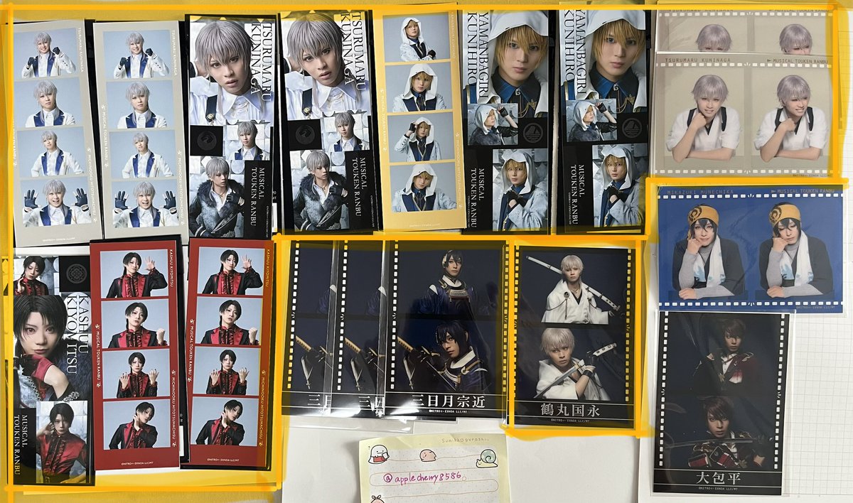 applecherry8586's tweet photo. 【譲渡】ミュージカル刀剣乱舞 刀ミュ 缶バッジ アクスタ コースター フィルム ライブフォト

譲)三日月,小狐丸,石切丸,今剣,加州,堀川,蜂須賀,長曽祢,髭切,膝丸,村正,蜻蛉切,鶴丸,桑名,松井,浦島,日向,大典太,ソハヤ,清麿,豊前,五月雨 村雲,大包平,小竜,山姥切,肥前,鬼丸,長義,南海,大慶,笹貫

↓ https://t.co/O8oJIOvXvz