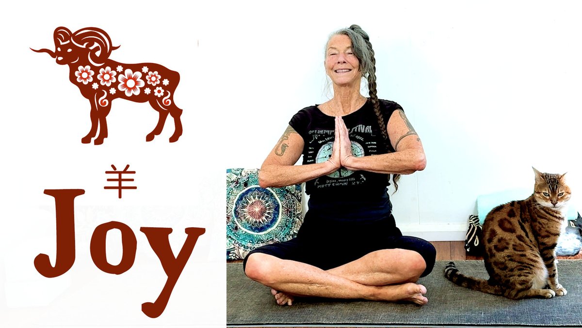 KimFalconer's tweet photo. Yin Yoga for Joy: Gentle Heart Opener to Nourish Happiness - Goat Month ... https://t.co/aqVe2ciChT via @YouTube #kimyinyoga https://t.co/FC2Thub3x3