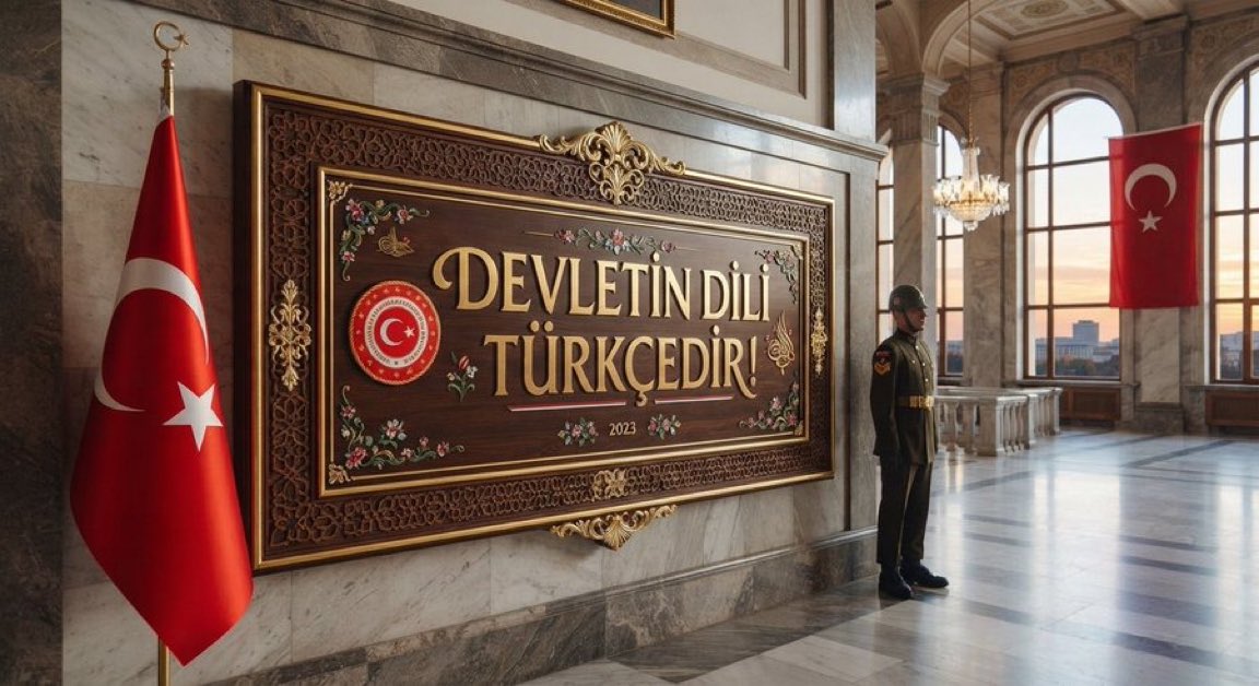 gokceekatun's tweet photo. “Bugünden sonra divanda, dergâhta, bargâhta, mecliste ve meydanda Türkçeden başka dil kullanılmayacaktır.”

- Karamanoğlu Mehmet Bey

#DevletinDiliTürkçedir 🇹🇷 https://t.co/X2EvC8iQ8t