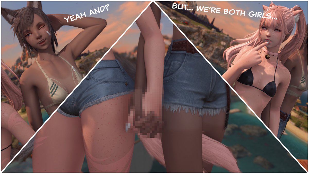 KajaTheFox's tweet photo. How lewd....
w/@kurosawaXIV https://t.co/fgOYwExUSx