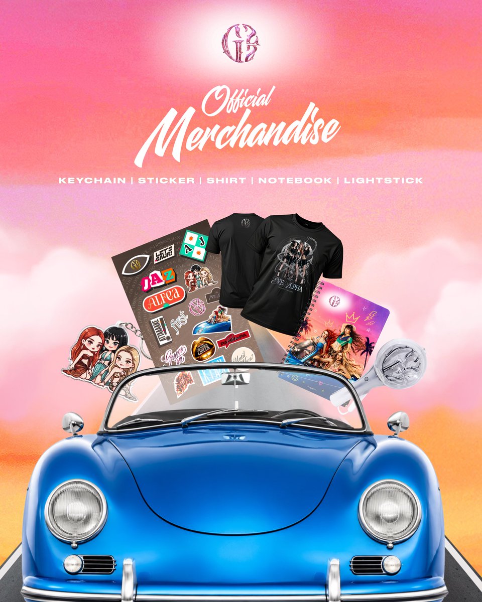 G22Official's tweet photo. ‼️ MERCH REVEAL ‼️

Heto na ang pinakahihintay n’yo para maging concert-ready this July 12! 🤍🪡

✨ Official Merchandise Pricing List
💡 Lightstick – ₱1,200
👕 T-Shirt – ₱700
📒 Notebook – ₱250
🎟️ Sticker Pack – ₱100
🔑 Keychain – ₱100

🛒 The order form will be announced TONIGHT at 7:00 PM. Stay tuned!

Tickets for The Eve of an Alpha: The First Concert are still available via TicketNet—grab yours now!

🔗 https://t.co/UYnwHHg98L

#G22 #G22_TheEveOfAlpha #G22TheFirstConcert 🤍🪡
