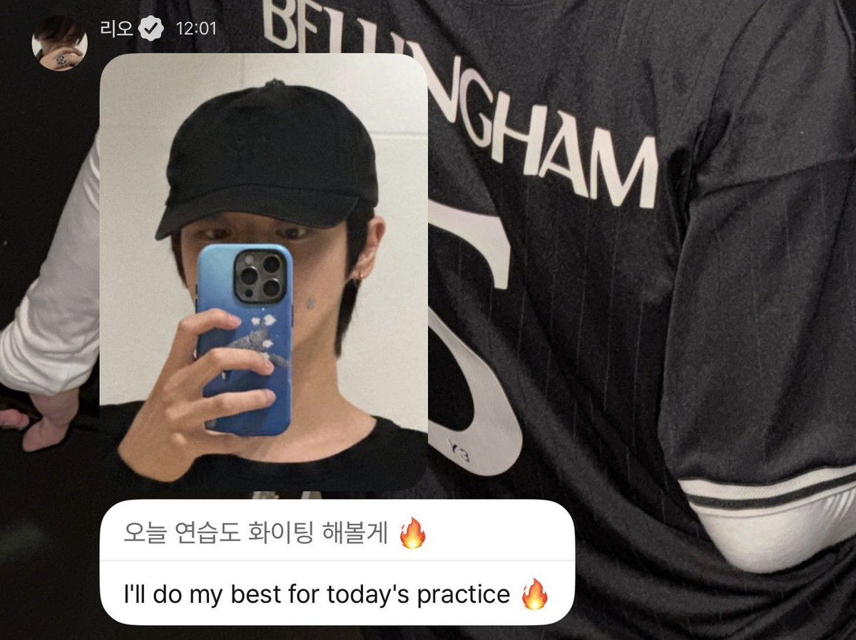 dichataldi's tweet photo. 260701
🦁💬 14.01 KST

🦁: *kirim foto*
🦁: “Aku bakal semangat latihan hari ini 🔥” https://t.co/VguPsDIK0D