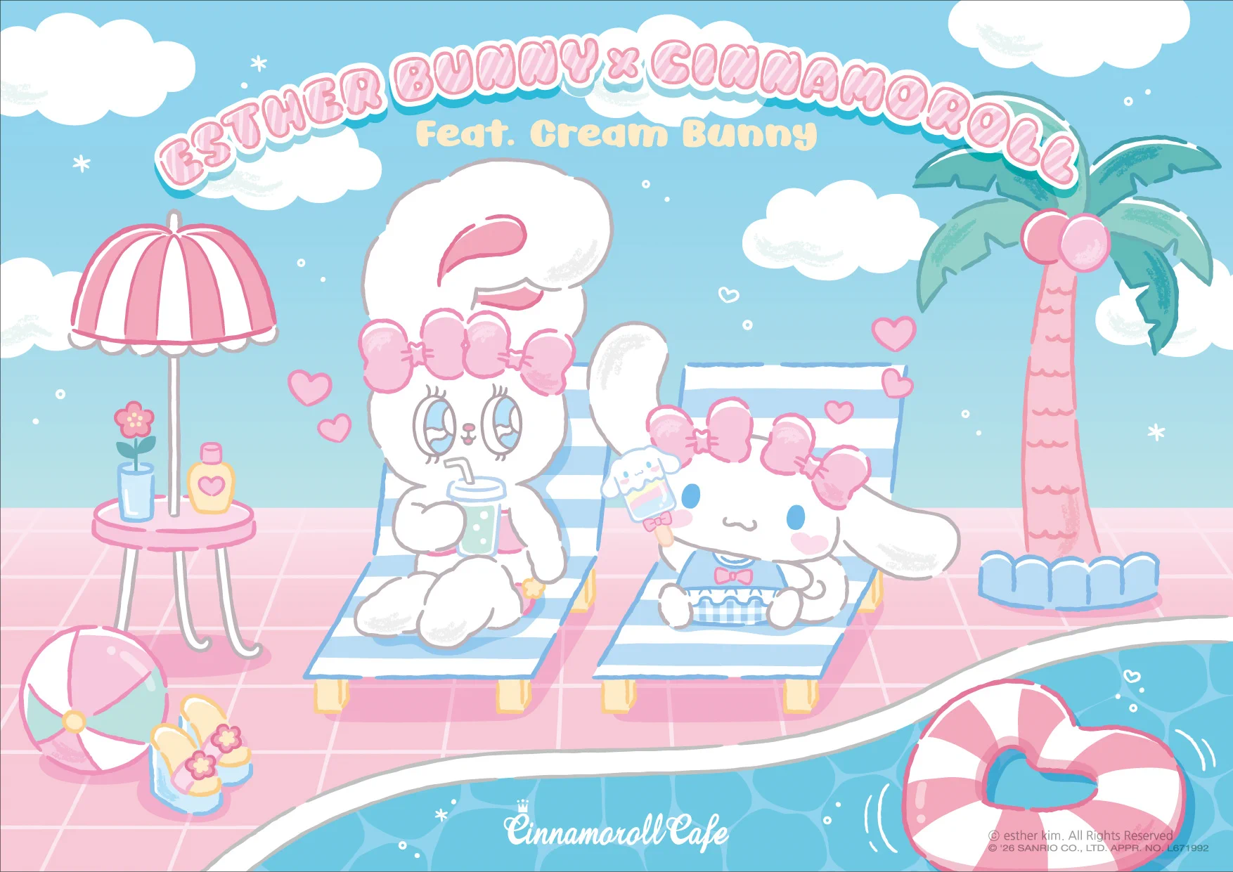 激レア♡sanrio♡昭和レトロ♡サンリオ♡シナモロール♡カフェギンガム♡ピンク エスターバニーグッズ情報 on X: 