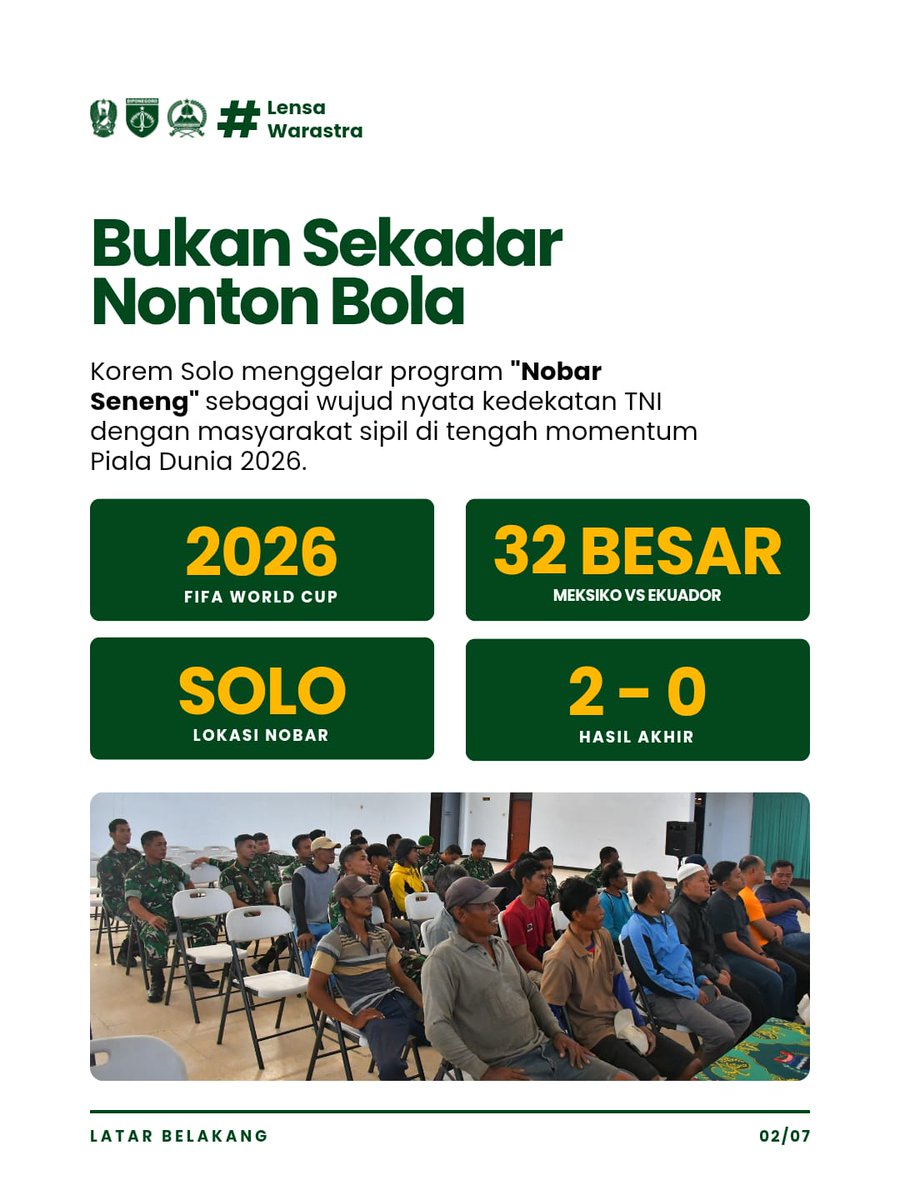 Korem074's tweet photo. 🇲🇽 HASIL AKHIR 🇪🇨

Meksiko tampil perkasa dan berhasil menumbangkan Ekuador dengan skor 2-0 pada babak 32 besar Piala Dunia 2026! ⚽🔥 https://t.co/VVwfhGJqkv