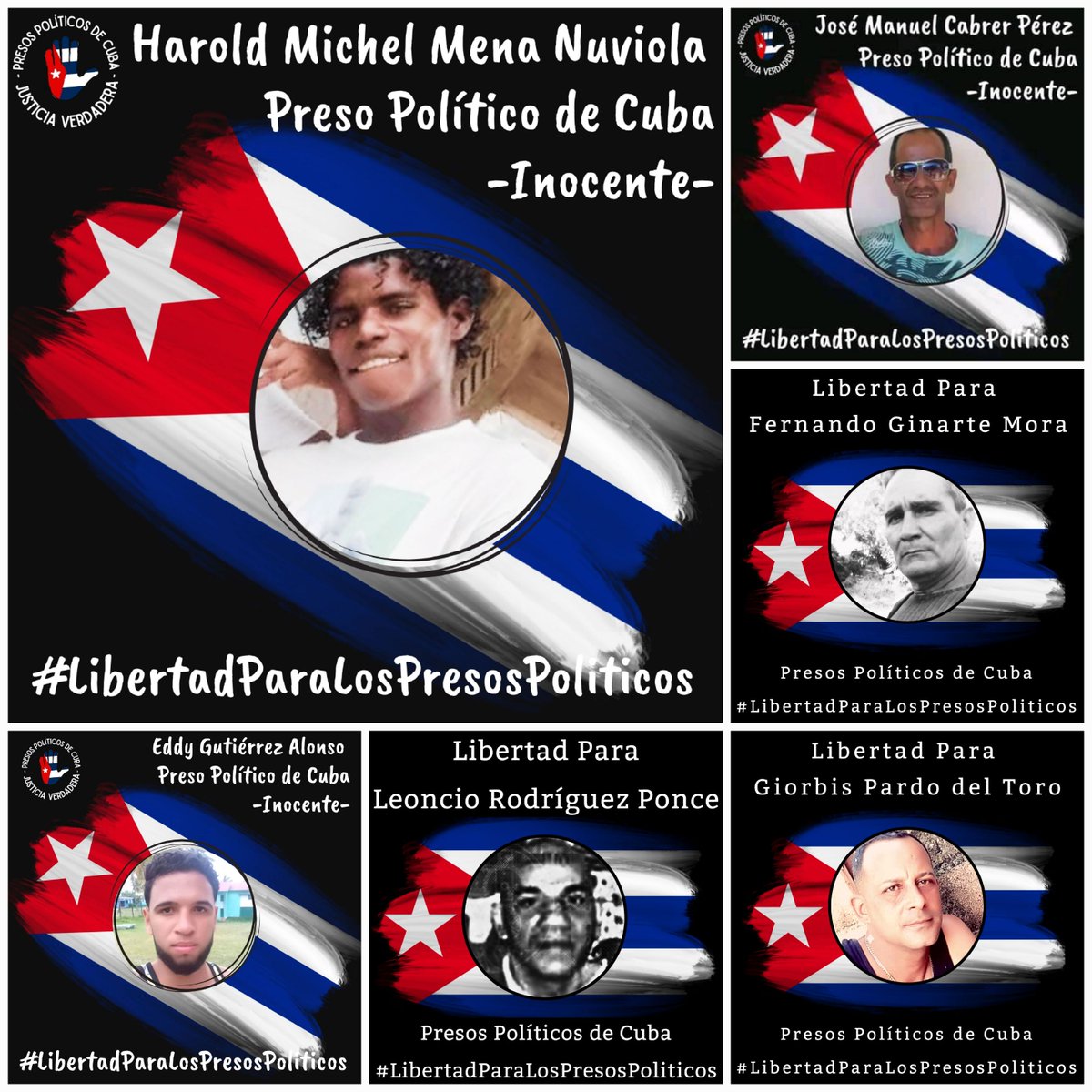 CubaMiRazon2003's tweet photo. Ser valiente en Cuba te cuesta la libertad. Hoy exigimos justicia para todos los presos políticos. #PresosDeCastro #Twittazo #HastaQueSeanLibres https://t.co/EdAO0LOcCx