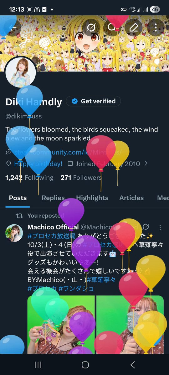 dikimauss's tweet photo. it's that time of the year again

can't believe i'm turning 30
twenties was fun i guess https://t.co/l0PExfaQFj