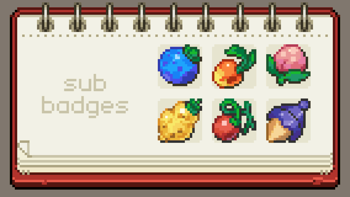 TAKSpx's tweet photo. Finally finished these #pixelart Pokémon berries! If you're a streamer and loves Pokémon, they are FREE to grab on my VGen Shop (link in bio)!

I'll also be making more Pokémon-related icons on stream. https://t.co/Yy0eerxXlj