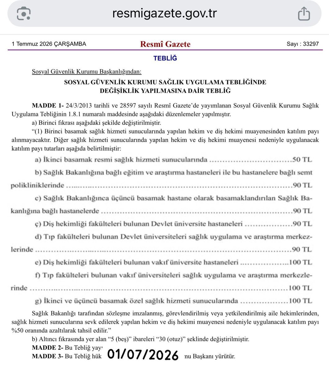eczgeyik's tweet photo. Muayene ücretlerine %246 zam gelmiş https://t.co/0duJmaZsXU