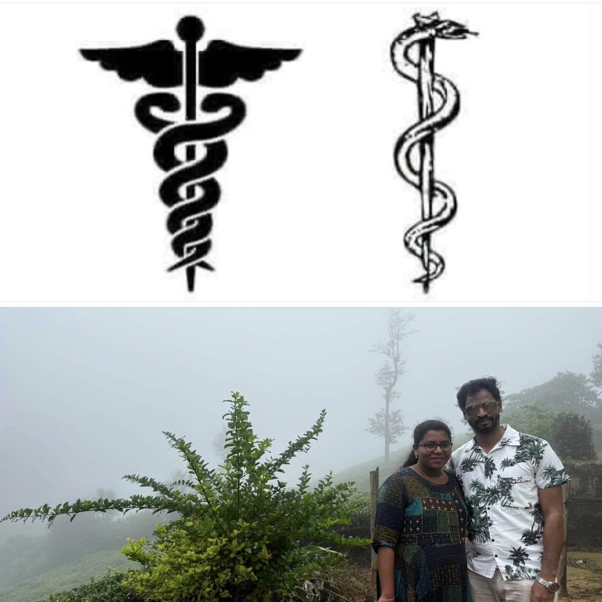 suryaxavier1's tweet photo. ஒற்றைப் பாம்பு சுற்றிய கைத்தடி
இரண்டு பாம்புகள் பிணைந்த தடி
சிவப்பு நிற ப்ளஸ்.மருத்துவத்தில் பயன்படுத்தப்படும் சின்னம் உருவான கதை.

ஒற்றைப் பாம்பு சுற்றிய கைத்தடிக்கு அஸ்லெப்பியஸ் தடி  என்பார்கள்.கிரேக்கப் பழங்கதைகளில் வரும் அப்பல்லோ என்பவரின் மகனே அஸ்லெப்பியஸ்.கிரேக்க கடவுளுடனும்,மருந்துகள் மற்றும் சிகிச்சை முறைகளுடனும் தொடர்புடைய பண்டைய கிரேக்கச் சின்னம் ஆகும். மருத்துவத்தின் தந்தை என்று அழைக்கப்படும் ஹிப்போகிரட்டீஸ், அஸ்லெப்பியஸை வணங்குபவராக இருந்தார்.

கிரேக்கர்களின் மருத்துவக் கடவுளாக அஸ்லெப்பியஸ் பார்க்கப்பட்டார்.கி.மு.1200 ஆண்டு,கிரேக்க நாட்டில் பணிபுரிந்தவர் என்கிறது ஹோமரின் இலியட். நோயுற்றவர்களைக் காப்பாற்றி, இறந்தவர்களையும் உயிர்த்தெழ வைக்கும் கடவுள் தான் அஸ்லெப்பியஸ்.

பாம்பு தனது தோலை உரித்து வளரும் பண்பானது வளர்ச்சி, மறுபிறவி போன்றவற்றைக் குறிப்பதால் அஸ்லெப்பியஸின் தடியில் பயன்படுத்தப்படுகிறது. இச்சின்னம்,உலக சுகாதார நிறுவனம்,அமெரிக்க மருத்துவ அமைப்பு, கனேடிய மருத்துவ அமைப்பு,மற்றும் அமெரிக்க கால்நடை மருத்துவ அமைப்பு ஆகியவற்றின் சின்னங்களாகப் பயன்படுத்தப்படுகின்றது.

நமது நாட்டிலும், பெரும்பாலான நாடுகளிலும் பயன்படுத்தப்படும் மருத்துவ சின்னம்கேடூசியஸ் (Caduceus) கேடூசியஸ் சின்னம், ஒரு கைத்தடியில் இரண்டு பாம்புகள் சுற்றி பிணைந்து, அதன் மேல் சிறகுகள் கொண்டதாக அமைந்த ஒன்றாகும்.நோய் எதிர்ப்பு, உதவும் கரங்கள்,அமைதி ஆகியவற்றை குறிப்பதாக அமைந்துள்ள சின்னம் இது.

கேடூசியஸ்,கிரேக்க கடவுளான ஹெர்மிஸ்ஸின் ஊழியர்.எகிப்திய மற்றும் ரோமானிய இதிகாசங்களில் கடவுளின் தூதர்.
இந்திய மருத்துவக் கழகம், அமெரிக்க ராணுவ மருத்துவப்பிரிவு, ஆகியவற்றின் சின்னமும் கேடூசியஸ் சின்னம்தான்.கிரேக்கர்கள், பாம்பை கடவுளாக வழிபட்டனர். பாம்பின் விஷத்தை, மருந்தாகவும், பாம்பு தோலுரிவதை மறுபிறப்பாகவும் பார்த்தனர்.

ஆதி மனிதர்களுக்கு பாம்பு தானே உயிரிழப்பை ஏற்படுத்திய உயிர்.அதன் தாக்குதலில் இருந்து தப்பிக்க அதை வழிபடத் தொடங்கினர்.பாம்பை வெல்பவர்களாக கடவுள்களும் உருவாயினர்.இங்கும் பாம்பை வென்றவர்களே நாகர்கள். நாகர்கள் வீழ்த்தப்பட்டு நாதர்களாகவும், நாபர்களாகவும் மாற்றப்பட்டது வைதீக அரசியல். 

சிவப்புநிற ப்ளஸ் சின்னமானது, செஞ்சிலுவை இயக்கத்திற்கானது. மருத்துவத்தில்,முதலுவிக்கு மட்டுமே பயன்படுத்தப்படுகிறது. டாக்டர் லூயிஸ் அப்பையா என்ற சுவிட்ஸர்லாந்து நாட்டு அறுவைச்சிகிச்சை வல்லுநர் தோற்றுவித்த சின்னமே சிவப்பு ப்ளஸ் சின்னம்.சிவப்பு நிற பிறையின் சின்னமும், துருக்கி, எகிப்து, அரபு நாடுகளில் ரெட் கிராஸ் சின்னமாக பயன்படுத்தப்படுகின்றது.

மருத்துவர்கள், தங்களது மருந்து சீட்டில்,மேலே உபயோகிக்கும் 'Rx' என்றால் Recipe என்ற லத்தீன் மொழியிலிருந்து வந்ததாகும். அதற்கு "இதை எடுத்துக் கொள்ளவும்" எனப்பொருள்.

ஒன்றில் எல்லோரும் சுற்றிச் சூழ்வதற்கு மொய் என்று பெயர்.
திண்பண்டங்களை ஈக்கள் "மொய்க்கும்"
உணவுப் பொருள்களை எறும்புகள் மொய்க்கும்.ஒரு பெண் ரோட்டில் நின்றால் எல்லா ஆண்கள் கண்களும் அவளை மொய்க்கும்.
மொய் என்பது வினைச்சொல்.

தமிழ்ச்சமூகத்தில் அம்பட்டையர் சமூகத்திற்கு மட்டுமே எல்லோரும் மொய் செய்வது ஆரம்ப வழக்கம்.
அவர்கள் தான் விவசாயம் மற்றும் வேறு எந்த தொழில் சார்ந்தும் இல்லாமல் மனிதர்களை அழகுபடுத்துபவர்கள்.
மருத்துவம் முதல் இறப்பு சடங்கு வரை செய்தவர்கள் அவர்கள் தான்.
விவசாயம் சாராத தொழில் செய்தவர்களுக்கு பிறர் செய்ததே மொய்.

மருத்துவம் கண்டுபிடிக்காத காலத்தில் இவர்கள் தான் மருத்துவம் செய்தவர்கள். ஊருக்கு ஒன்றிரண்டு மருத்துவச்சி இருப்பார்கள். பிரசவம் பார்ப்பதும் அவர்கள் தான்.இங்கு மருத்துவம் சாதியத்தோடு ஆரம்பத்தில் கட்டமைக்கப்பட்டது.எனவே பார்ப்பனியம் அதை அப்போது கண்டுகொள்ளவில்லை. 

நவீன விஞ்ஞான மருத்துவம் உருவான பிறகு இயந்திர மேலாண்மையை தங்கள் கட்டுப்பாட்டிற்குள் கொண்டு வர திட்டமிட்டனர்.அதுவே மருத்துவப் படிப்பிற்கு சமஸ்கிருதம் படிக்க வேண்டும் என்று தொடங்கி,இன்று நீட் வரை வந்து நிற்கிறது.

அம்பட்டையர் என்றால் அம்புட்டு வேலையும் செய்பவர் என்று பொருள் அல்ல.அம் என்றால் அழகு என்று பொருள். அம்+பட்டு+ஐயர்=அம்பட்டையர்.
அழகிய பட்டு உடுத்திய ஐயர் என்பதே பொருள்.இவர்களை பண்டிதர் எனவும் அழைப்பார்கள்.

அறுவைச் சிகிச்சை மருத்துவத்திற்கு பண்டுவம் என்றே பெயர்.மருத்துவர்கள்,ஆசிரியர்களுக்கு பண்டிதர் என்றே பெயர்.
கண்டதையும் கற்றால் பண்டிதர் ஆகலாம் என்பார்கள்.சொல்லும் முறை தவறு.கண்டு அதைக் கற்றால் பண்டிதர் ஆகலாம் என்பதே சரி.

எனது மகள் Dr.Suji Xavier MBBS,MD (FMT)
எனது மருமகன் Dr.Ajithkumar MBBS, MD, DNB (Derma)மற்றும்
மருத்துவர்கள் அனைவருக்கும் மருத்துவர் தின வாழ்த்துகள்.

சூர்யா சேவியர்
01-07-26