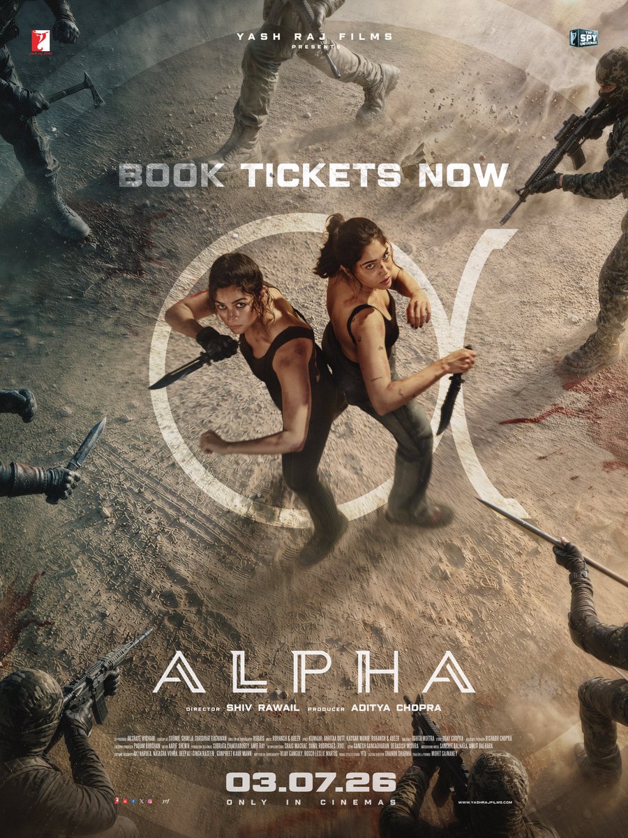 yrf's tweet photo. hum thoda fight karte hain… aap tickets book kar do 💪🙌 

ADVANCE BOOKINGS OPEN NOW 🎟️ https://t.co/k9LBXOG7zv | https://t.co/f679ZRrjsN

 2 days to αlpha! https://t.co/myihvbuOCq