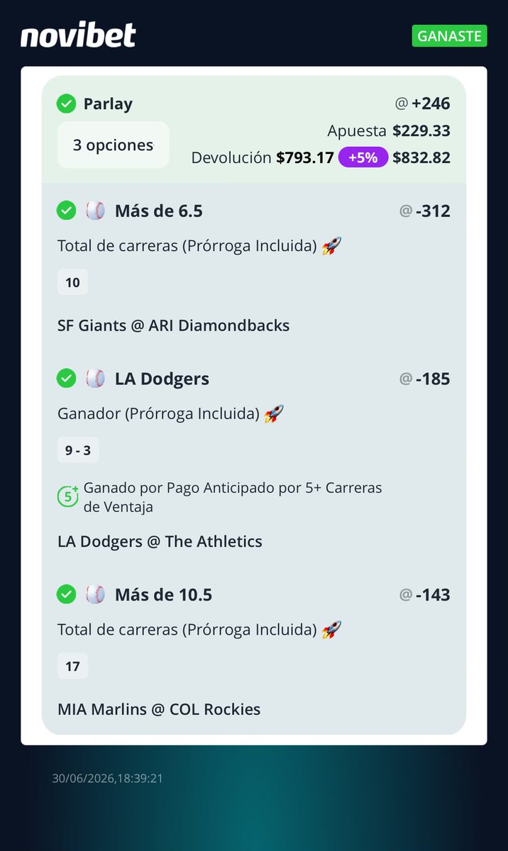 Tigerpicks33's tweet photo. 🔥🔥💥B O O M💥🔥🔥

JUNIO FUE INCREIBLE.

🚨🚨regálenme 88🗣️/88RT🔄/88❤️ y damos GRATIS el PREMIUM hasta el domingo🚨🚨

El PREMIUM arde la PTM ‼️🔥🔥

No te acabes nunca junio  😎

🤑🤑🤑

GRACIAS GRACIAS GRACIAS 🙌🏽✨💵🍀 https://t.co/6CH6QD9Tam