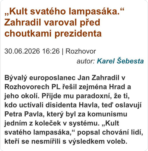 jana_suchy's tweet photo. 4) tohle je něco „KULT SVATÉHO LAMPASÁKA“ 
určitě tenhle výraz vejde do českých dějin 👍👍👍 https://t.co/7RNfrt2KDi