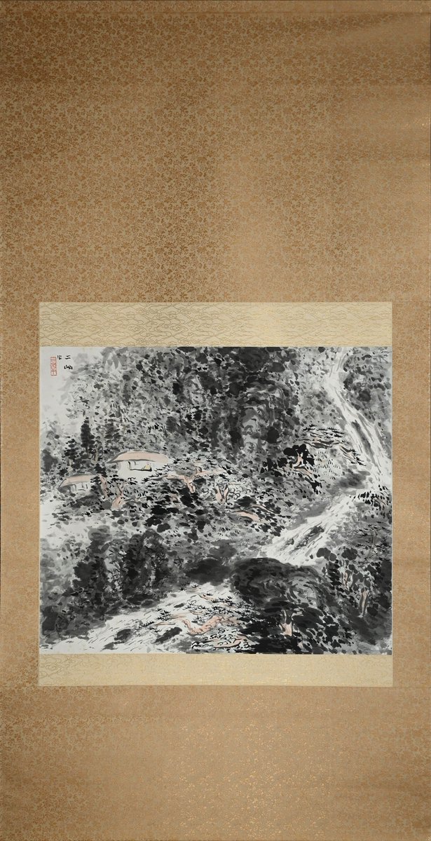南画と銅版画の展覧会です。北宋絵画とは違います。肩の力を抜いてご覧