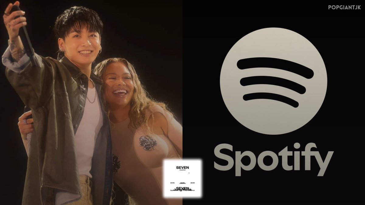 popgiantjk's tweet photo. Jungkook and Latto are now among the only 31 individuals in history with a song that has surpassed 3 billion Spotify streams.

— Jungkook is the only Asian act on the list, and Latto is the only female rapper in history to achieve this. https://t.co/Dvjun9BcsH