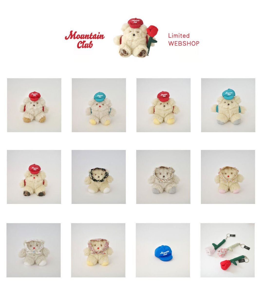 CHARBOMB MOUNTAIN CLUB” LIMITED WEB SHOP open：2026/7/3 (fri) 19